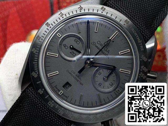 Omega Speedmaster 311.92.44.51.01.005 OM Factory 1:1 Mejor Edición Dark Side of the Moon Negro Suizo ETA9300