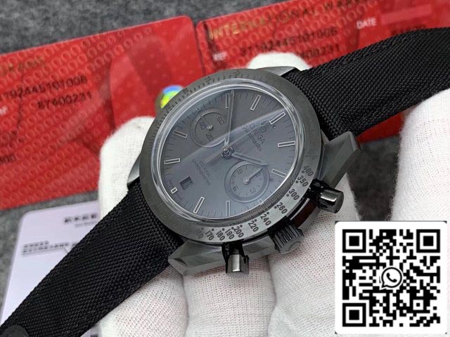 Omega Speedmaster 311.92.44.51.01.005 OM Factory 1:1 Mejor Edición Dark Side of the Moon Negro Suizo ETA9300