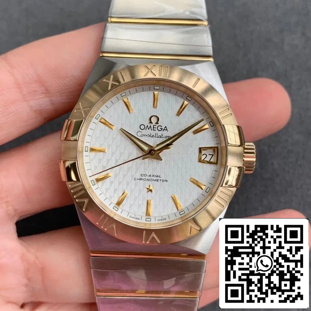 Omega Constellation 123.20.38.21.02.006 1:1 Best Edition VS Factory Silver Dial US Replica Watch