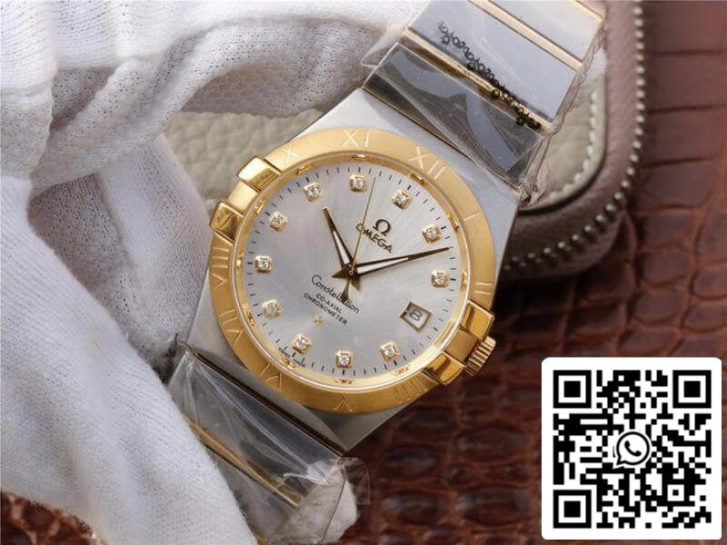 Omega Constellation 123.20.38.21.52.002 V6 Factory 1:1 Best Edition Swiss ETA9015 US Replica Watch