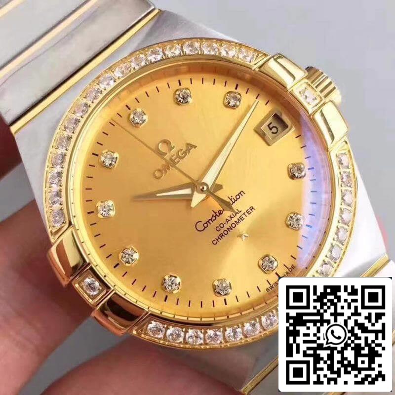 Omega Constellation 123.25.35.20.58.001 3S Factory 1:1 Best Edition Swiss ETA8500 US Replica Watch