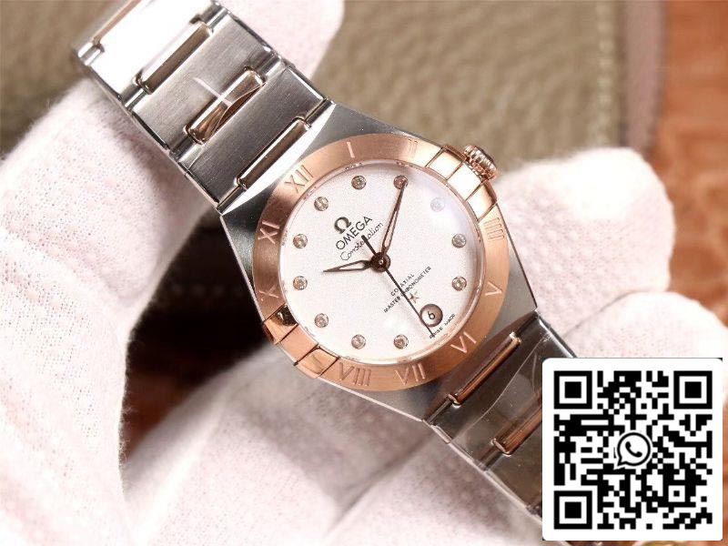 Omega Constellation 131.20.29.20.52.001 1:1 Best Edition 3S Factory V5 White dial US Replica Watch