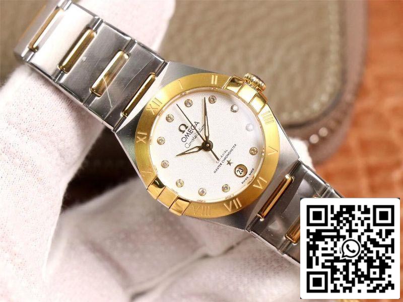 Omega Constellation 131.20.29.20.52.002 1:1 Best Edition 3S Factory V5 White Dial US Replica Watch