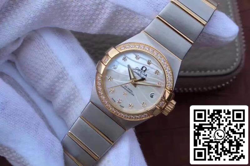 Omega Constellation Double Eagle Lady 3S Factory 1:1 Best Edition Swiss ETA8520 US Replica Watch