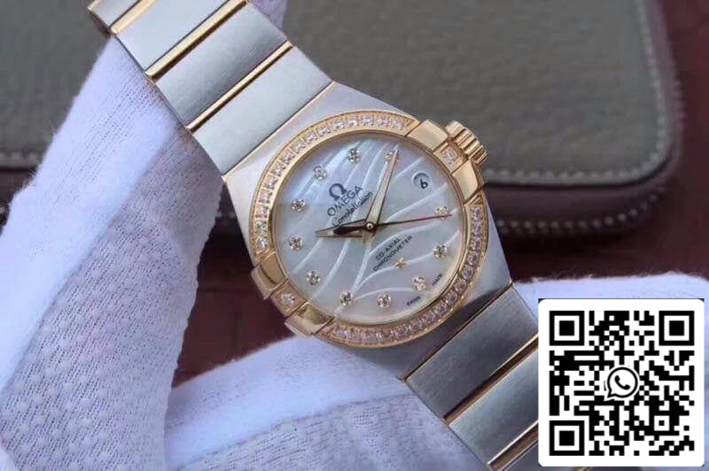 Omega Constellation Double Eagle Lady 3S Factory 1:1 Best Edition Swiss ETA8520 US Replica Watch