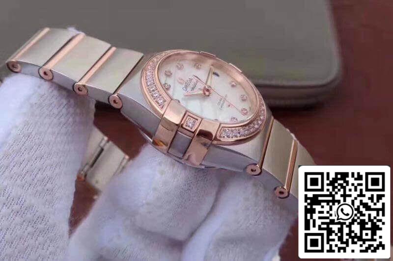 Omega Constellation Double Eagle Lady 3S Factory 27mm 1:1 Best Edition Swiss ETA8520 US Replica Watch