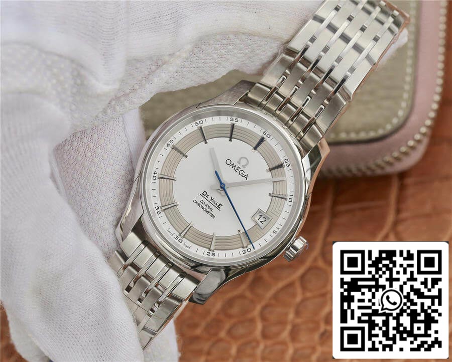 Omega De Ville 431.30.41.21.02.001 1:1 Best Edition VS Factory Silver Dia US Replica Watch