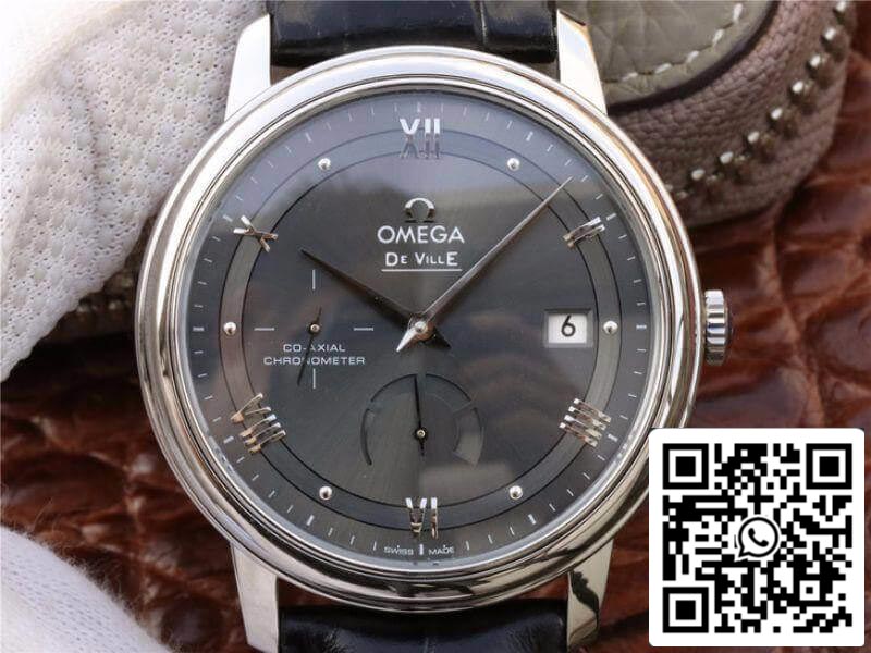 Omega De Ville Prestige 424.13.40.21.06.001 TW Factory 1:1 Best Edition Swiss ETA2824 Gray Dial US Replica Watch