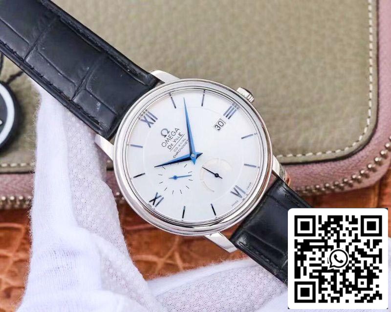 Omega De Ville Series 424.53.40.21.04.001 ZF factory 1:1 Best Edition white dial Swiss Cal.2627‌ US Replica Watch