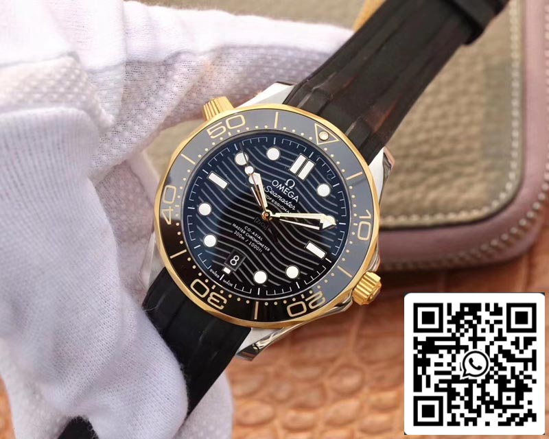 Omega Seamaster 210.22.42.20.01.001 1:1 Best Edition VS Factory Black Dial Swiss ETA8800 US Replica Watch