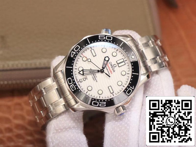 Omega Seamaster 210.30.42.20.04.001 300M 1:1 Best Edition VS factory White Ceramic Dial Swiss 8800 US Replica Watch