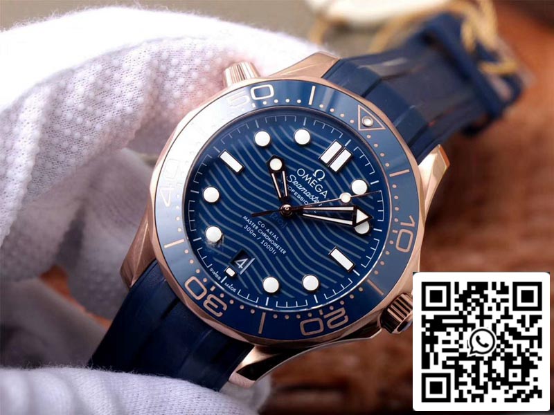 Omega Seamaster 210.62.42.20.03.001 1:1 Best Edition VS Factory Blue Dial Swiss ETA8801 US Replica Watch