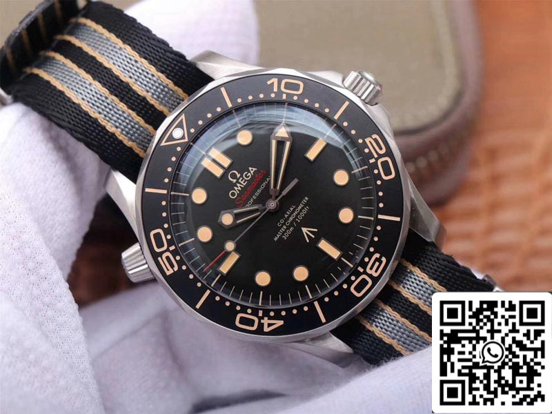 Omega Seamaster 210.92.42.20.01.001 1:1 Best Edition James Bond 007 VS Factory Black Dial US Replica Watch