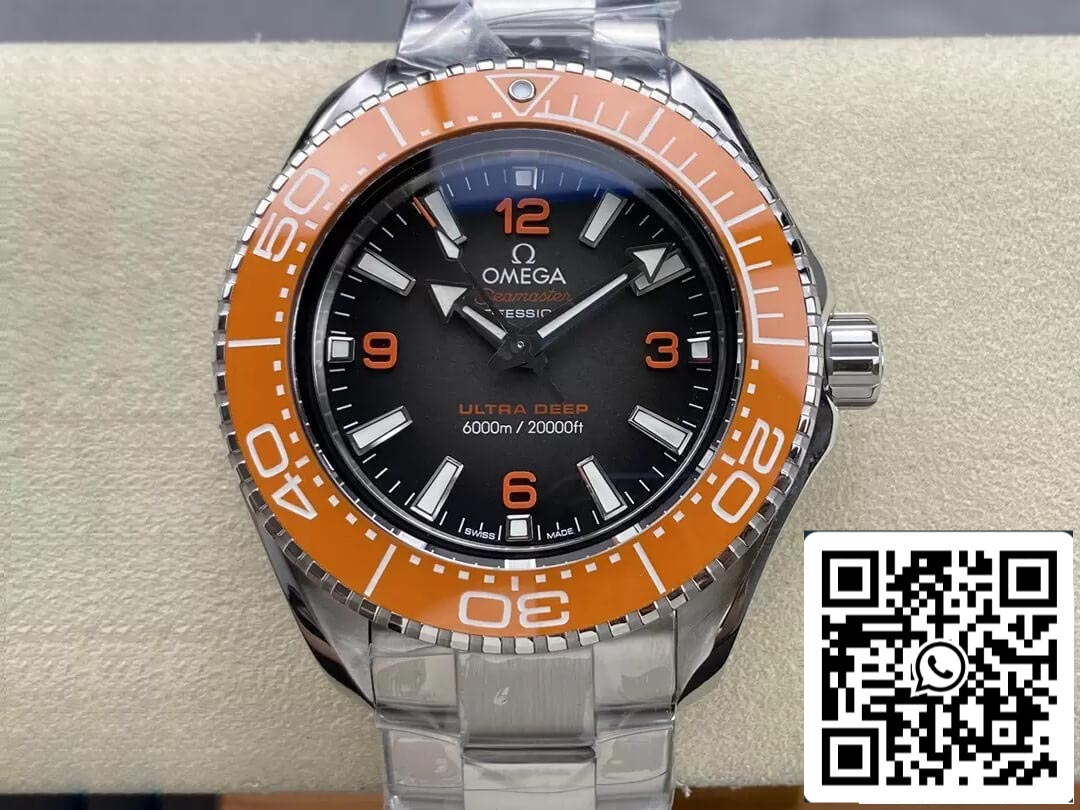 Omega Seamaster 215.30.46.21.06.001 1:1 Best Edition VS Factory Orange Bezel US Replica Watch