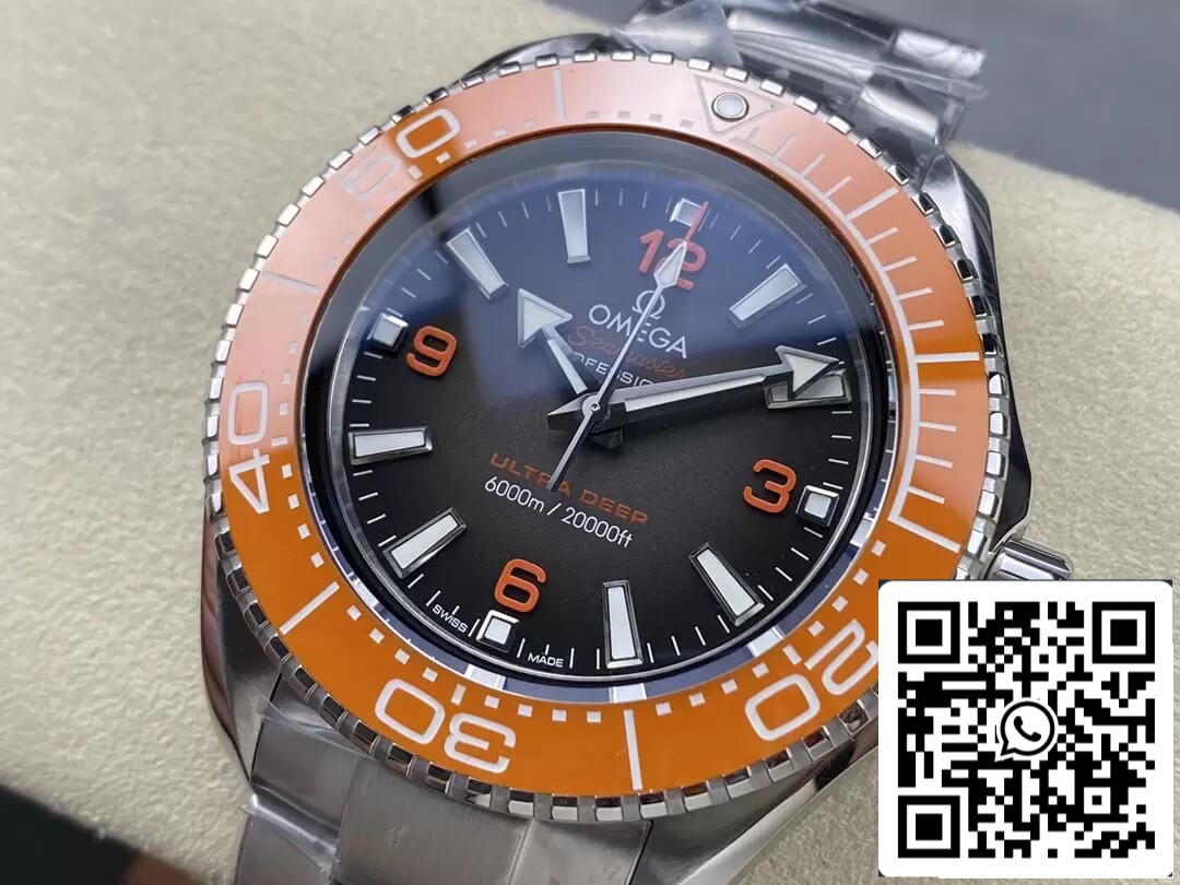 Omega Seamaster 215.30.46.21.06.001 1:1 Best Edition VS Factory Orange Bezel US Replica Watch