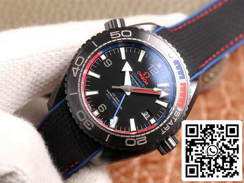 Omega Seamaster 215.92.46.22.01.004 1:1 Best Edition VS Factory Black Dial Swiss ETA8906 US Replica Watch