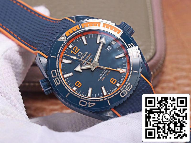 Omega Seamaster 215.92.46.22.03.001 1:1 Best Edition VS Factory Blue Ceramic Swiss ETA8906 US Replica Watch