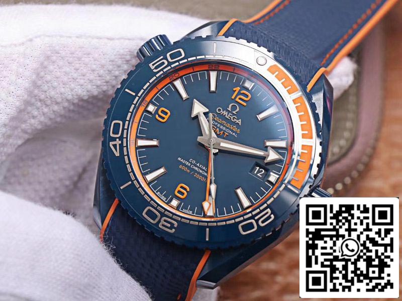 Omega Seamaster 215.92.46.22.03.001 1:1 Best Edition VS Factory Blue Ceramic Swiss ETA8906 US Replica Watch