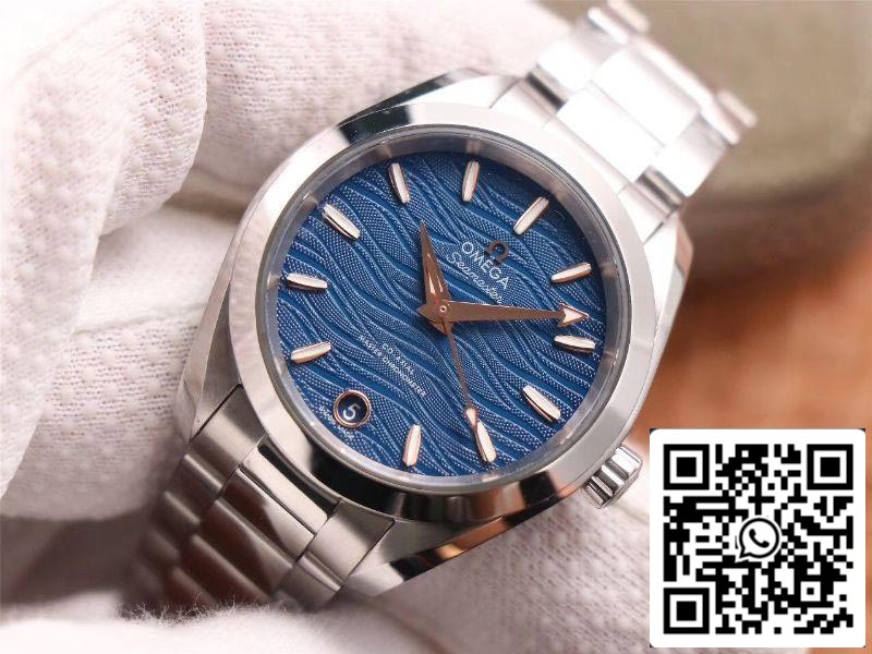 Omega Seamaster 220.10.38.20.03.002 Aqua Terra 150M 1:1 Best Edition VS Factory Blue Dial Swiss 8800 US Replica Watch