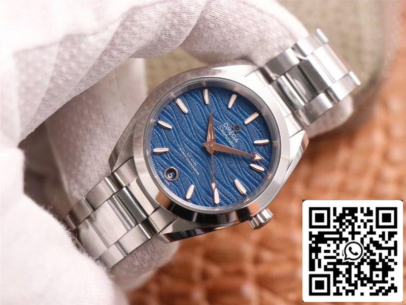 Omega Seamaster 220.10.38.20.03.002 Aqua Terra 150M 1:1 Best Edition VS Factory Blue Dial Swiss 8800 US Replica Watch