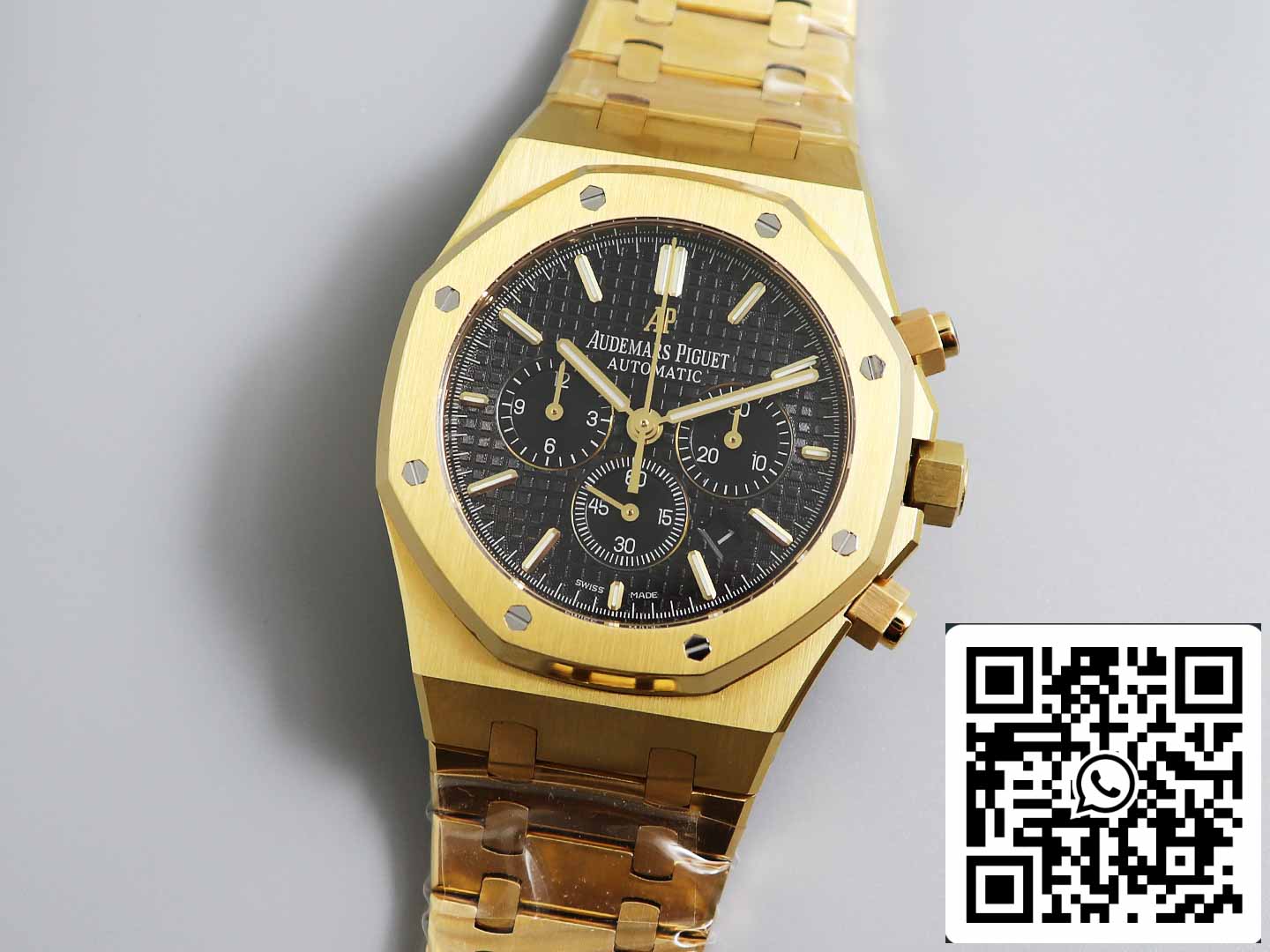 Audemars Piguet Royal Oak 26331 1:1 Best Edition OM Factory Esfera negra Oro amarillo