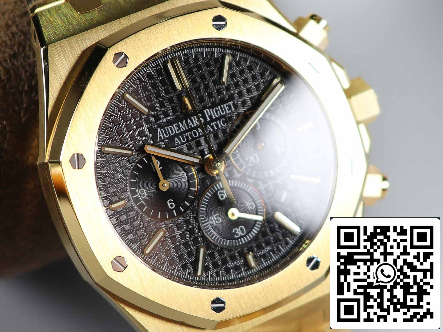 Audemars Piguet Royal Oak 26331 1:1 Best Edition OM Factory Esfera negra Oro amarillo