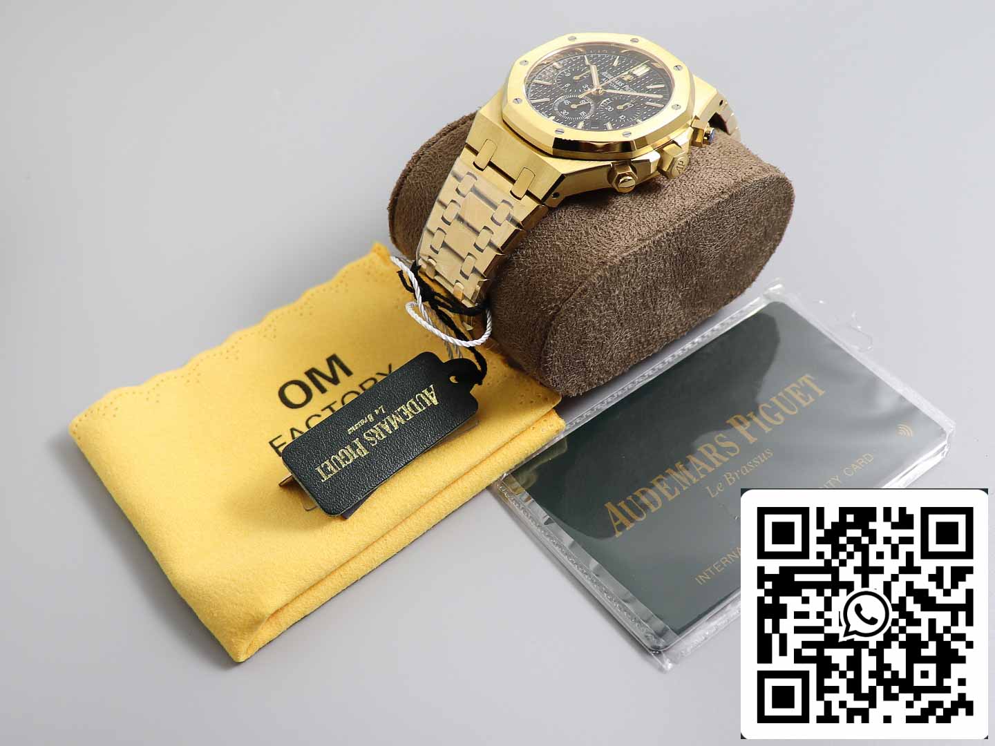 Audemars Piguet Royal Oak 26331 1:1 Best Edition OM Factory Esfera negra Oro amarillo