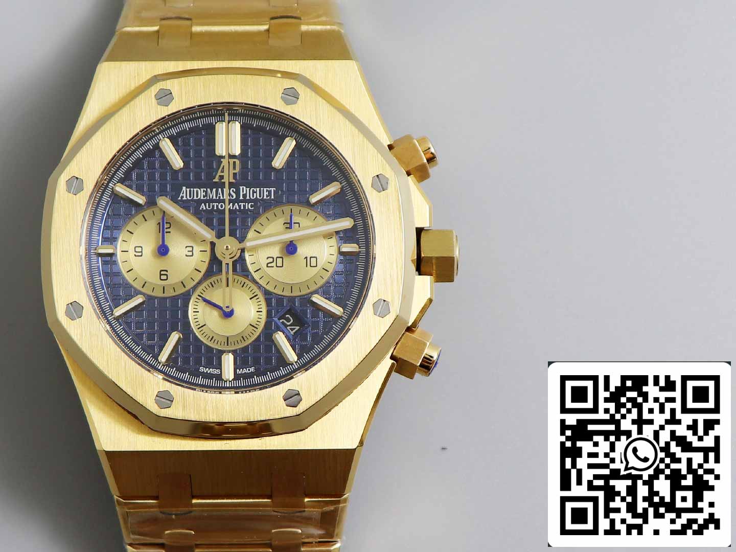 Audemars Piguet Royal Oak 26331BA 1:1 Best Edition OM Factory Quadrante Blu Oro Giallo