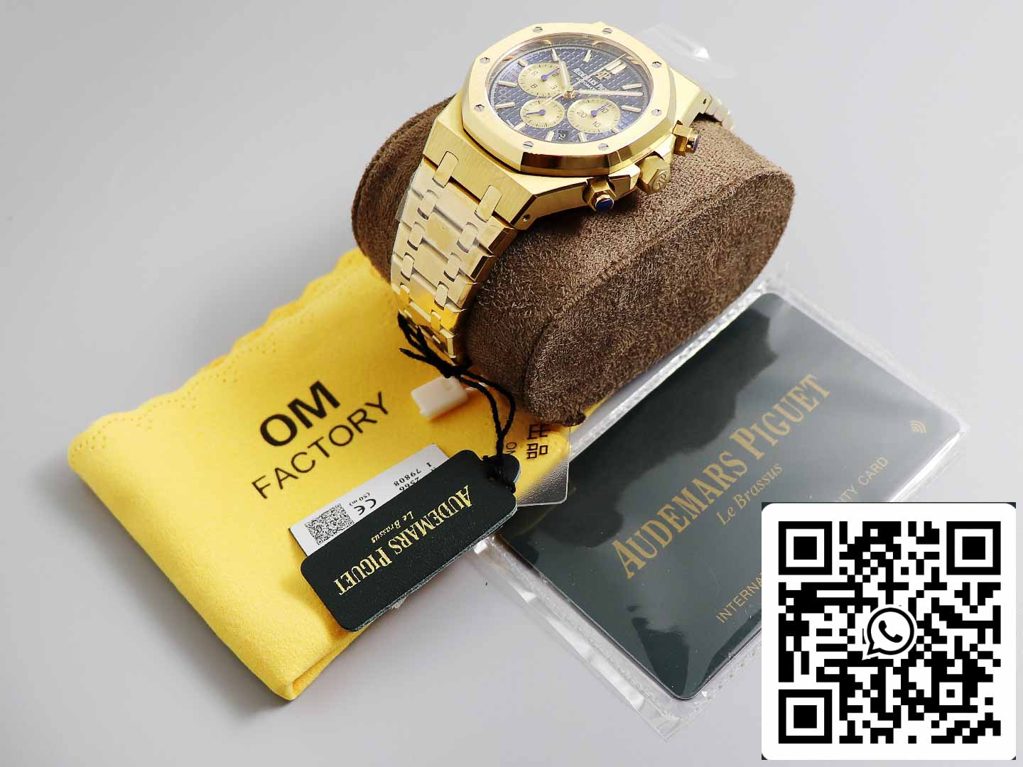 Audemars Piguet Royal Oak 26331BA 1:1 Best Edition OM Factory Quadrante Blu Oro Giallo