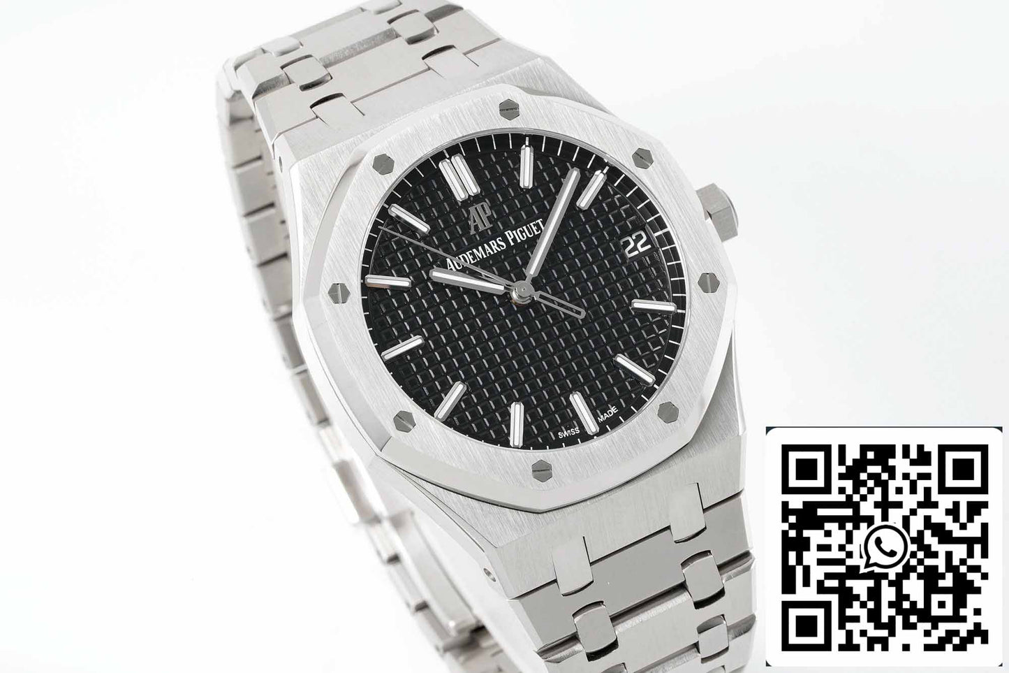 Audemars Piguet Royal Oak 15500ST.OO.1220ST.03 APS Factory V2 Black Dial and White