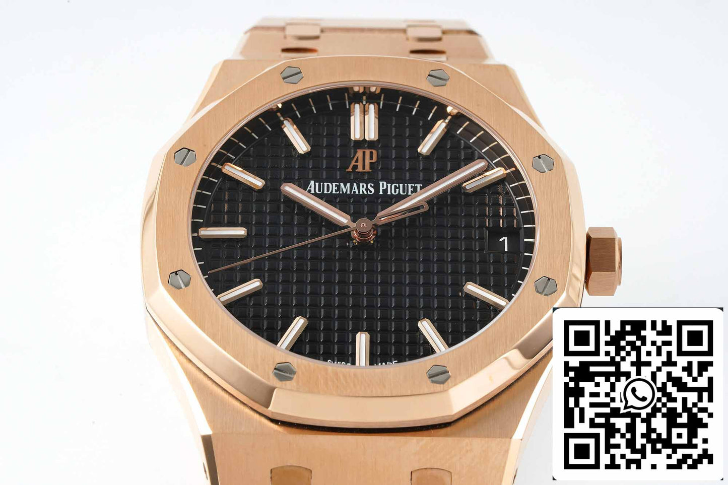 Audemars Piguet Royal Oak 15500OR.OO.1220OR.01 APS Factory V2 1:1 Best Edition quadrante nero