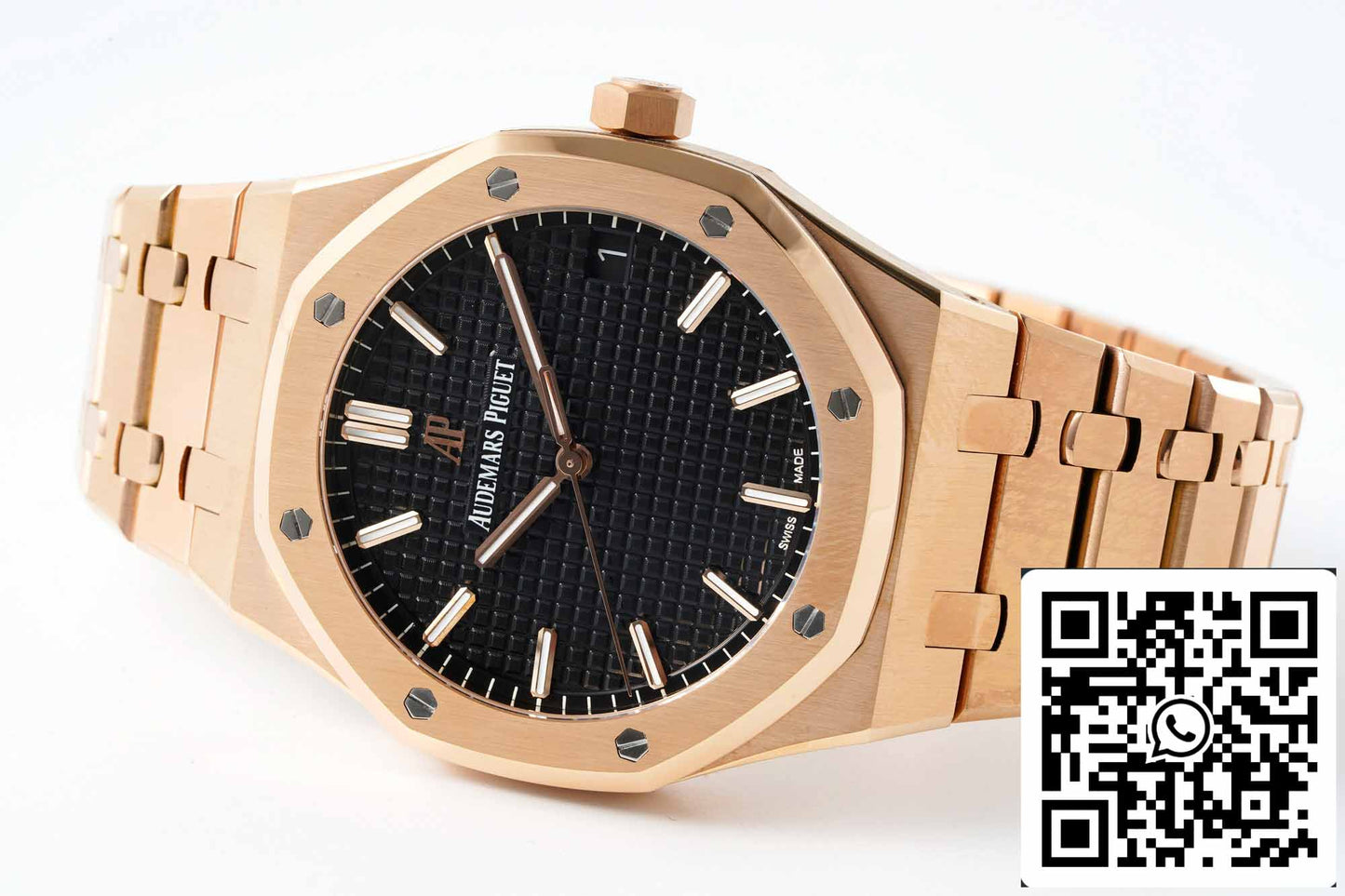 Audemars Piguet Royal Oak 15500OR.OO.1220OR.01 APS Factory V2 1:1 Best Edition quadrante nero