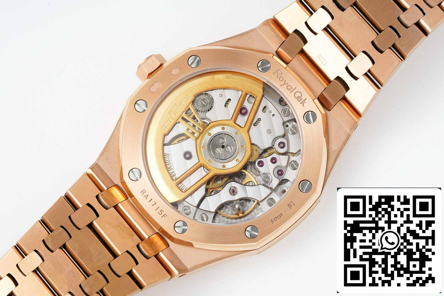 Audemars Piguet Royal Oak 15500OR.OO.1220OR.01 APS Factory V2 1:1 Best Edition Black Dial