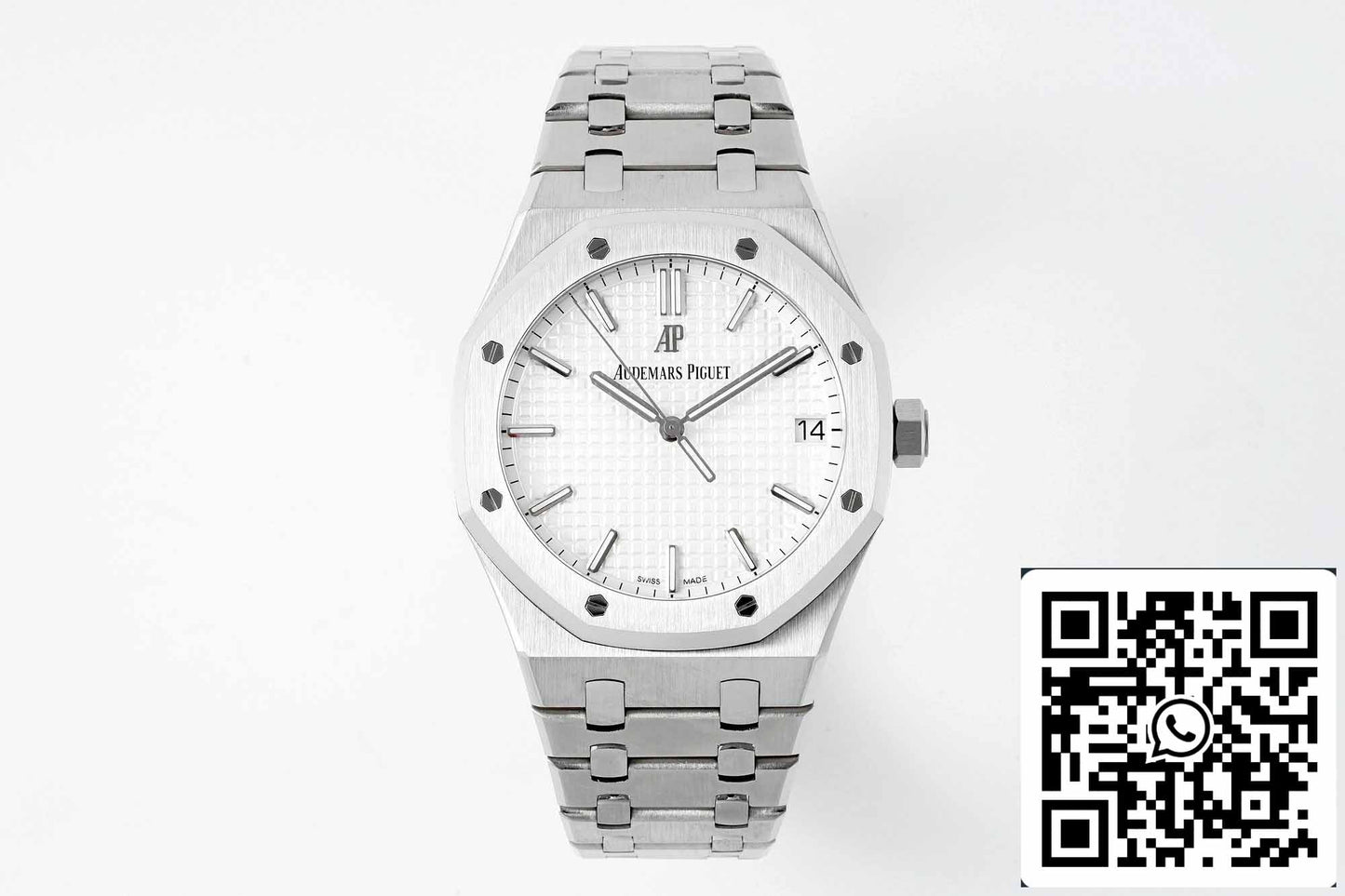 Audemars Piguet Royal Oak 15500ST.OO.1220ST.04 APS Factory V2 White Dial