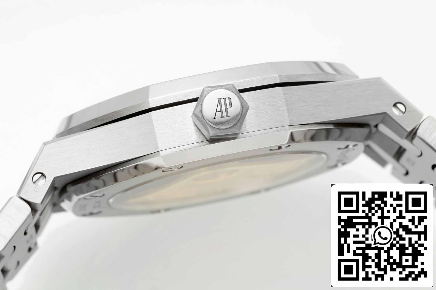 Audemars Piguet Royal Oak 15450ST.OO.1256ST.02 1:1 Best Edition APS Factory V3 quadrante grigio rutenio