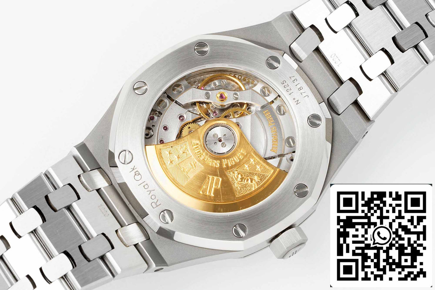 Audemars Piguet Royal Oak 15450ST.OO.1256ST.02 1:1 Best Edition APS Factory V3 quadrante grigio rutenio