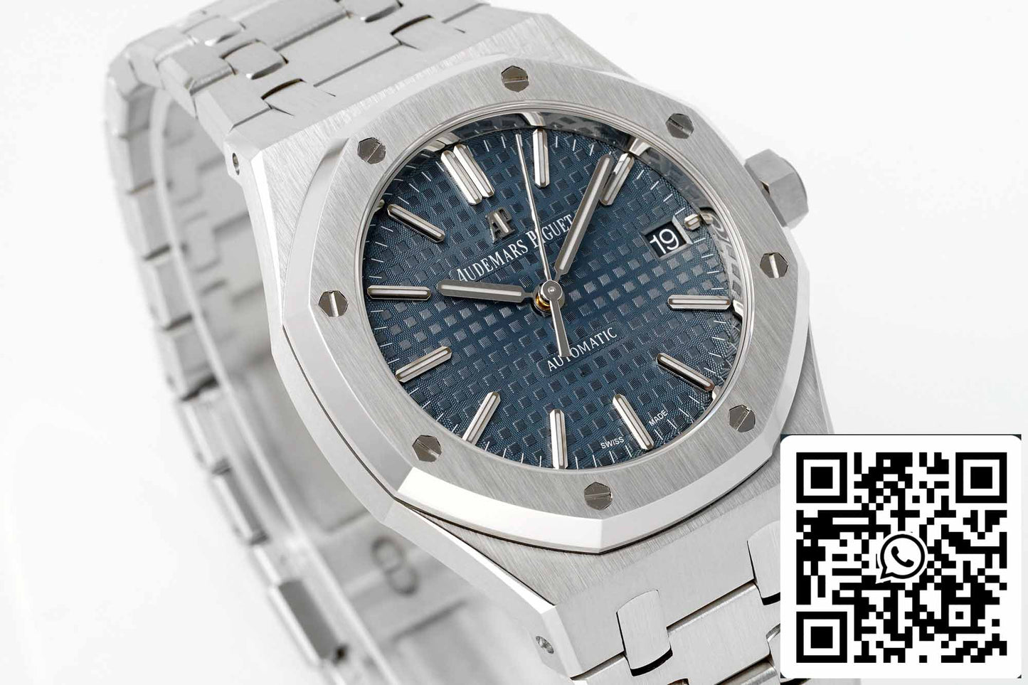 Audemars Piguet Royal Oak 15450ST.OO.1256ST.03 1:1 Mejor edición APS Factory V3 esfera azul