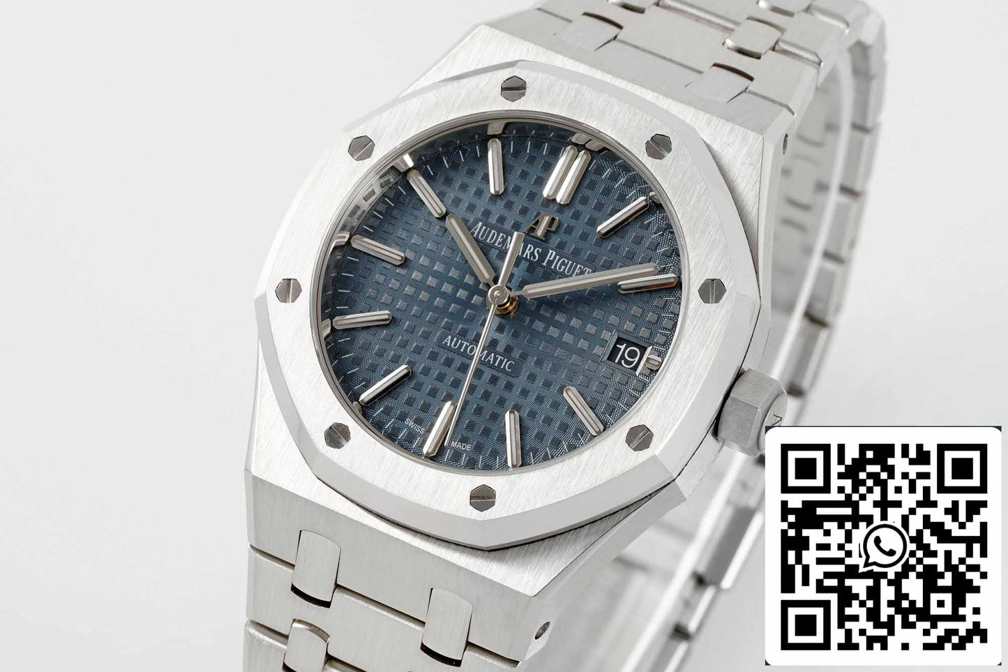 Audemars Piguet Royal Oak 15450ST.OO.1256ST.03 1:1 Mejor edición APS Factory V3 esfera azul