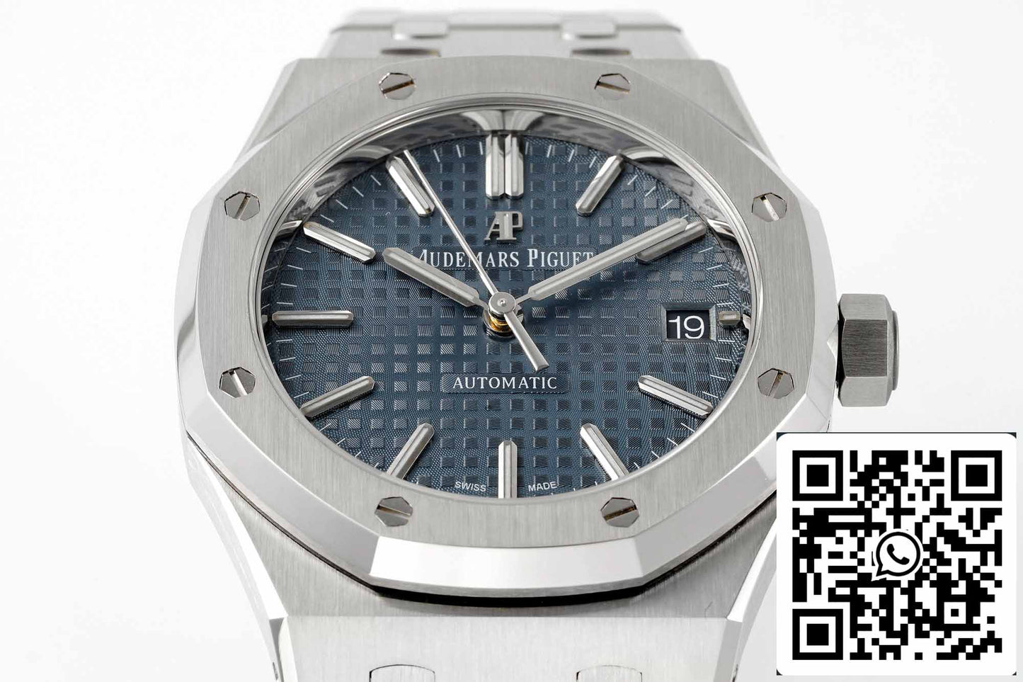 Audemars Piguet Royal Oak 15450ST.OO.1256ST.03 1:1 Mejor edición APS Factory V3 esfera azul