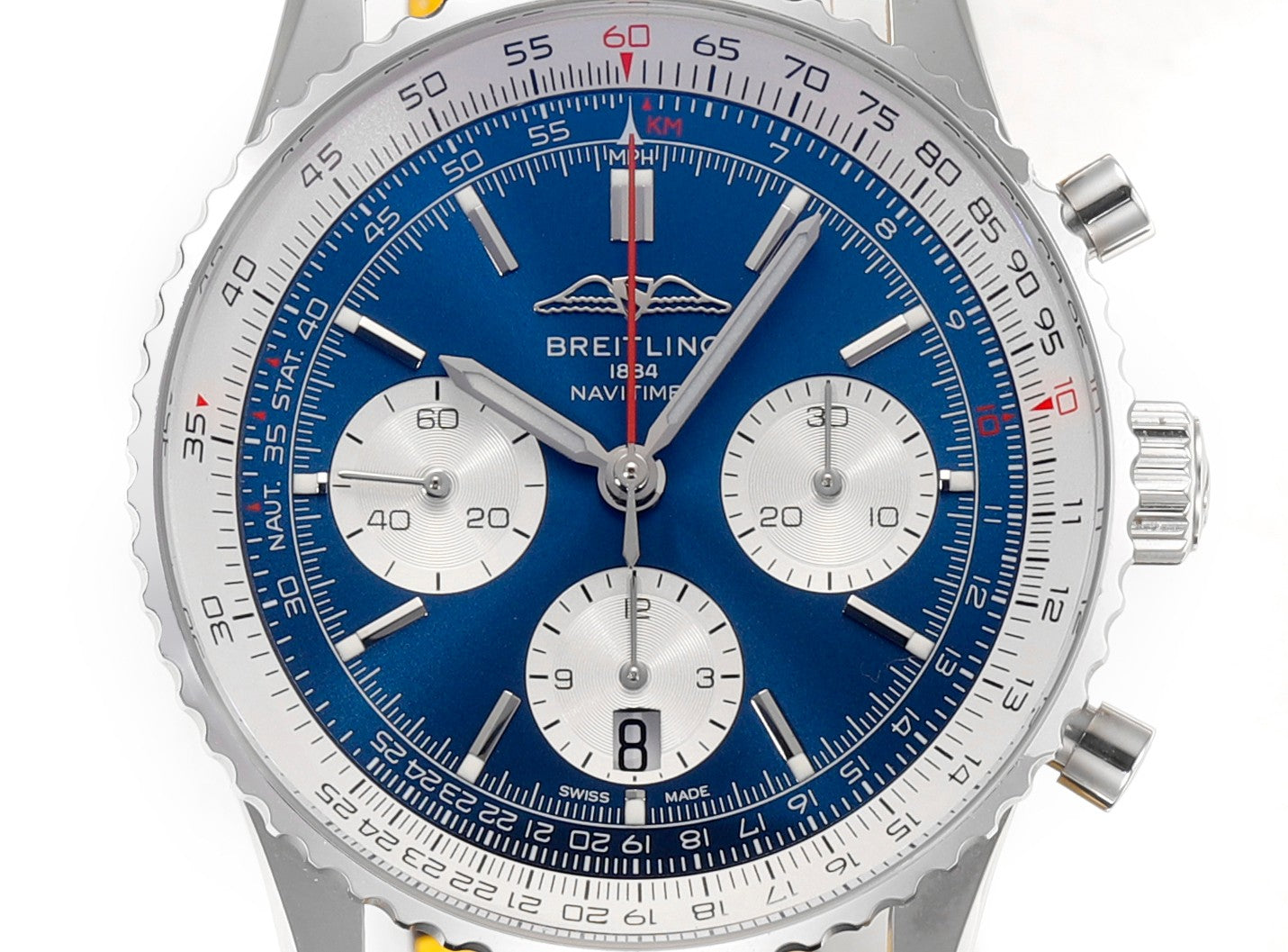 Breitling Navitimer B01 Chronograph AB0137211C1A1 41mm 1:1 Best Edition BLS Factory Leather Strap