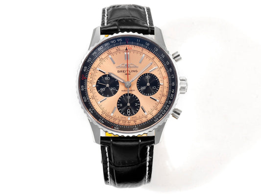 Breitling Navitimer B01 Cronografo AB0138241K1P1 43mm 1:1 Migliore edizione BLS Factory