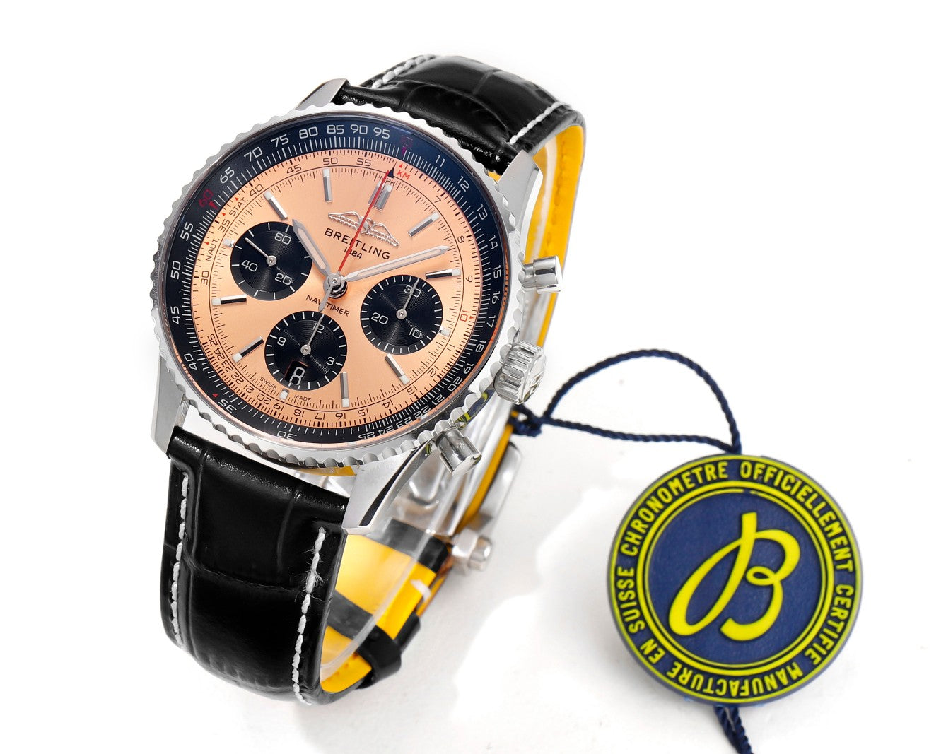 Breitling Navitimer B01 Cronógrafo AB0138241K1P1 43mm 1:1 Mejor edición BLS Factory