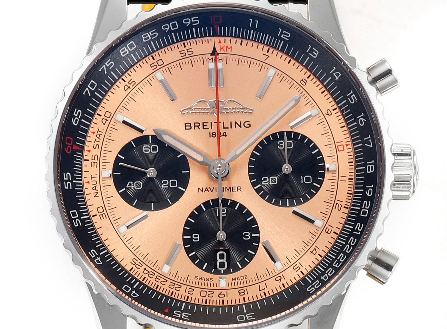 Breitling Navitimer B01 Cronógrafo AB0138241K1P1 43mm 1:1 Mejor edición BLS Factory