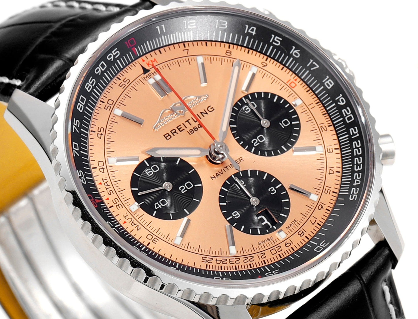 Breitling Navitimer B01 Cronógrafo AB0138241K1P1 43mm 1:1 Mejor edición BLS Factory