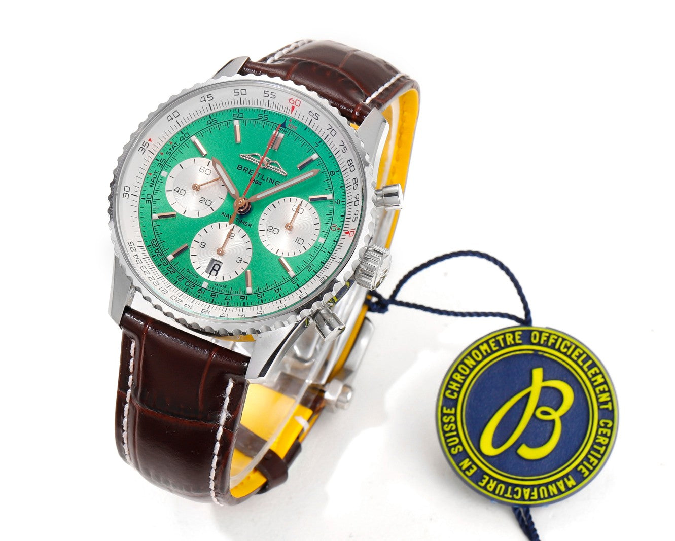 Breitling Navitimer B01 Cronógrafo AB0139211L1P1 41mm 1:1 Mejor edición BLS Factory