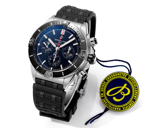 Breitling Super Chronomat B01 AB0136251B2S1 44mm BLS Factory 1:1 Best Edition quadrante nero