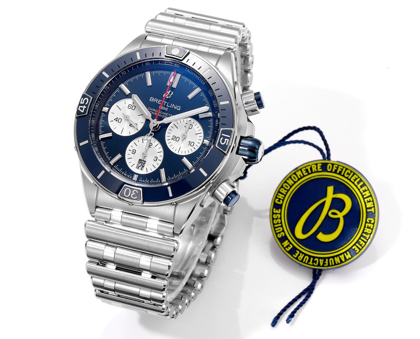 Breitling Super Chronomat B01 AB0136161C1A1 44mm BLS Factory 1:1 Migliore Edizione