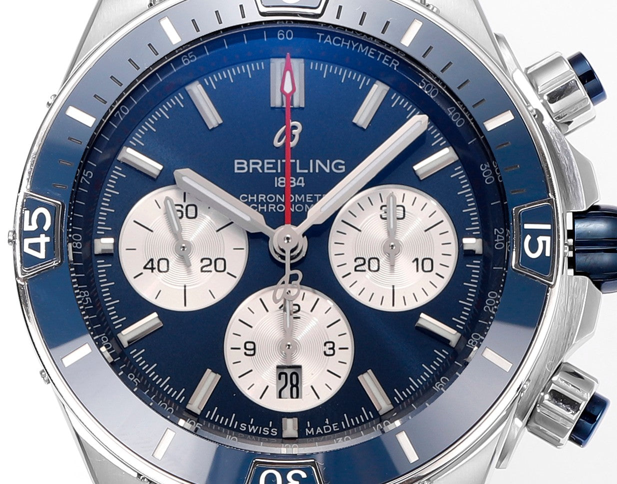 Breitling Super Chronomat B01 AB0136161C1A1 44mm BLS Factory 1:1 Migliore Edizione