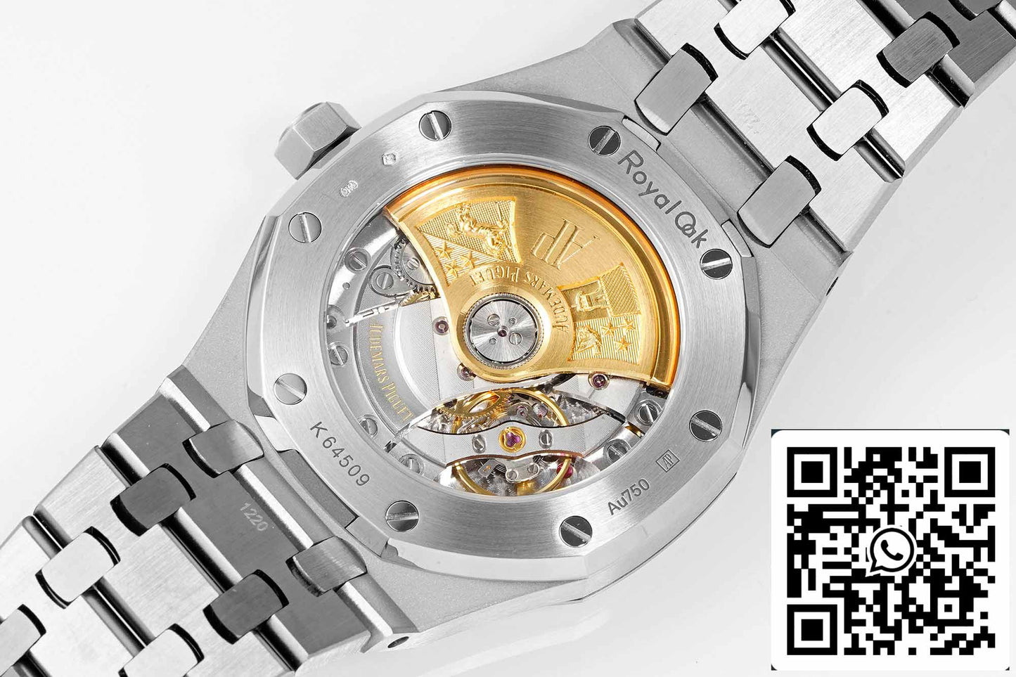 Audemars Piguet 15454 Frost Gold 1:1 best edition Grey dial