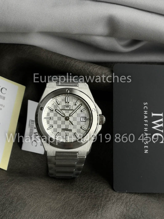 Reloj IWC Ingenieur Automático IW328902 40mm 1:1 Mejor Clon V7 Factory Esfera Blanca